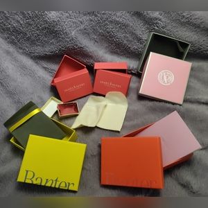 empty jewelry boxes lot